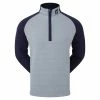 FOOTJOY QUILTED JACQUARD CHILL-OUT XP GOLF PULLOVER – GREY / NAVY -CLUBS Sales Shop FJ 88837 01 600x600 1