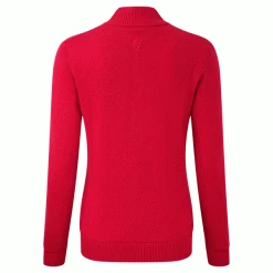 FOOTJOY LADIES FULL ZIP LINED GOLF JACKET – RED -CLUBS Sales Shop FJ 96031 04 600x600 1