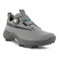 ECCO G5 BOA GORE-TEX® GOLF SHOES – STEEL / BLACK -CLUBS Sales Shop G5 Steel Black 9 600x600 1