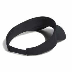 ADIDAS TOUR GOLF VISOR – BLACK -CLUBS Sales Shop HA9250 2 HARDWARE Photography Back Center View white 600x600 1