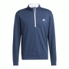 ADIDAS PRIMEGREEN 1/4 ZIP GOLF PULLOVER – NAVY / WHITE -CLUBS Sales Shop HF2974 APP photo front whit 600x600 1