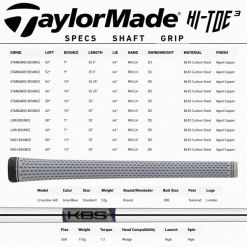 TAYLORMADE HI-TOE 3 WEDGE 19 TAYLORMADE HI-TOE 3 WEDGE -CLUBS Sales Shop HT3SPEC 600x600 1