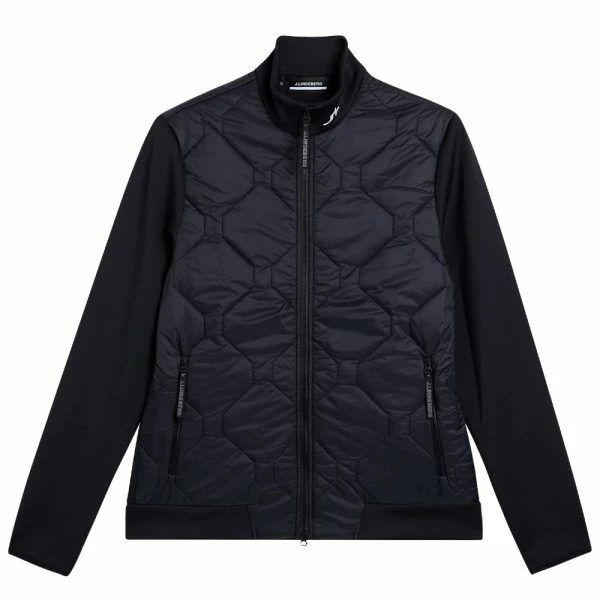 J.LINDEBERG QUILTED HYBRID JACKET – BLACK 2 J.LINDEBERG QUILTED HYBRID JACKET – BLACK