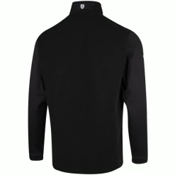 ISLAND GREEN JACQUARD KNIT 1/2 ZIP PULLOVER – BLACK -CLUBS Sales Shop IG JACQUARDKNIT BLACK1 600x600 1