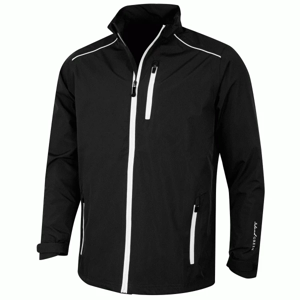 ISLAND GREEN SEAM SEALED WATERPROOF GOLF JACKET – BLACK 3 ISLAND GREEN SEAM SEALED WATERPROOF GOLF JACKET – BLACK