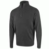 ISLAND GREEN FINE KNIT SUPERSOFT 1/4 ZIP JUMPER – CHARCOAL MARL -CLUBS Sales Shop IGSSCHARC 600x600 1