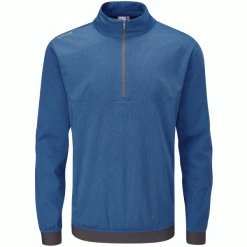 PING IMPACT 1/2 ZIP GOLF JACKET – SNORKEL BLUE