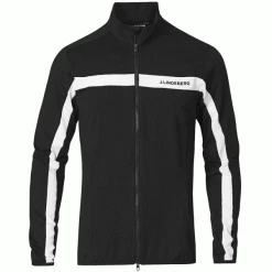 J.LINDEBERG JARVIS MID LAYER GOLF JACKET – BLACK