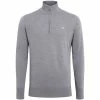 J.LINDEBERG GOLF KIAN MERINO ZIP NECK SWEATER / GREY MELANGE -CLUBS Sales Shop JL Kian Grey 1 600x600 1