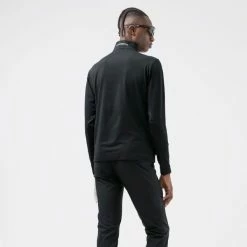 J.LINDEBERG LUKE 1/2 ZIP MIDLAYER – BLACK -CLUBS Sales Shop JL Luke Black 3 600x600 1