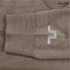 J.LINDEBERG LYMANN TOUR MERINO V-NECK GOLF SWEATER / TIGER BROWN -CLUBS Sales Shop JL Lymann BROWN 1 600x600 1
