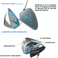 CLEVELAND LAUNCHER XL IRONS / GRAPHITE SHAFTS -CLUBS Sales Shop LAUNCHER XL Irons 1500x430. 600x600 1