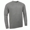 GLENMUIR LUSS LAMBSWOOL CREW NECK GOLF JUMPER – GREY -CLUBS Sales Shop LUSS MID GREY 600x600 1