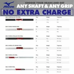 MIZUNO JPX 923 HOT METAL PRO IRONS / STEEL SHAFTS -CLUBS Sales Shop MIZSHAFT1 600x600 2