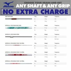 MIZUNO JPX 921 TOUR IRONS / STEEL SHAFTS -CLUBS Sales Shop MIZSHAFT2 600x600 1