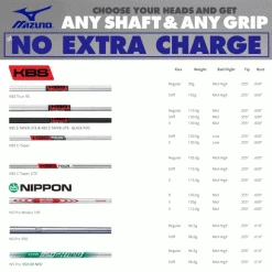 MIZUNO PRO FLI-HI UTILITY IRON / GRAPHITE SHAFT -CLUBS Sales Shop MIZSHAFT3 600x600 2