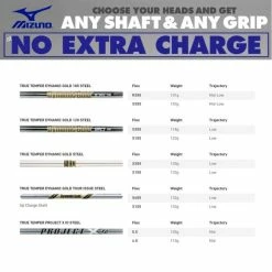 MIZUNO JPX 923 TOUR IRONS / STEEL SHAFTS -CLUBS Sales Shop MIZSHAFT3 600x600 6