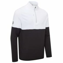 PING NEXUS PULLOVER – BLACK / WHITE -CLUBS Sales Shop NEXUS JUMPER BLACK WHITE ANGLED 600x600 1