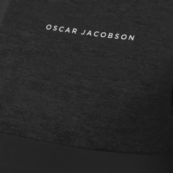 OSCAR JACOBSON LEXINTON 1/4 ZIP JUMPER – BLACK -CLUBS Sales Shop OJLEXBLACK2 600x600 1