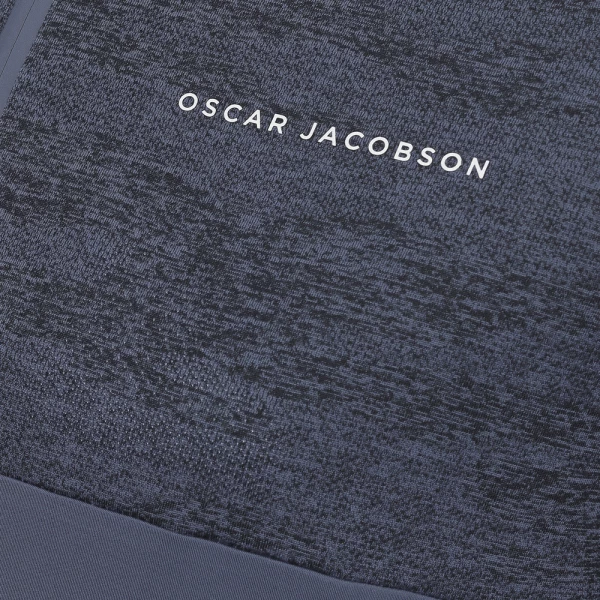 OSCAR JACOBSON LEXINTON 1/4 ZIP JUMPER – CHINA BLUE 4 OSCAR JACOBSON LEXINTON 1/4 ZIP JUMPER – CHINA BLUE - Image 2