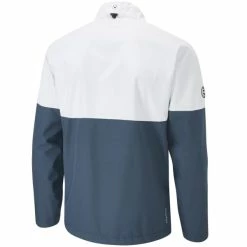 PING SENSORDRY PRO HALF-ZIP WATERPROOF GOLF JACKET – STORMCLOUD / WHITE 9 PING SENSORDRY PRO HALF-ZIP WATERPROOF GOLF JACKET – STORMCLOUD / WHITE -CLUBS Sales Shop P03540 SENSORDRY PRO JACKET HALF ZIP STORMCLOUD WHITE BACK 600x600 1