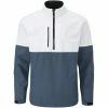 PING SENSORDRY PRO HALF-ZIP WATERPROOF GOLF JACKET – STORMCLOUD / WHITE -CLUBS Sales Shop P03540 SENSORDRY PRO JACKET HALF ZIP STORMCLOUD WHITE FRONT 600x600 1