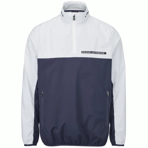 OSCAR JACOBSON PHOENIX 1/2 ZIP PULLOVER – NAVY / WHITE 3 OSCAR JACOBSON PHOENIX 1/2 ZIP PULLOVER – NAVY / WHITE