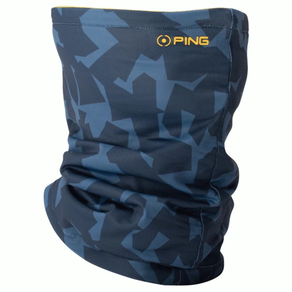 PING HARLOW CAMO NECK WARMER – GREYSTONE / YELLOW 3 PING HARLOW CAMO NECK WARMER – GREYSTONE / YELLOW