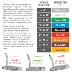 PING GLE 2 LADIES ECHO PUTTER 12 PING GLE 2 LADIES ECHO PUTTER -CLUBS Sales Shop PINGPUTTERLIEANGLE 600x600 3