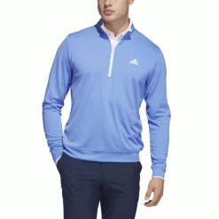ADIDAS PRIMEGREEN 1/4 ZIP GOLF PULLOVER – BLUE FUSION -CLUBS Sales Shop PRIMEGREEN BLUEFUSION1 600x600 1