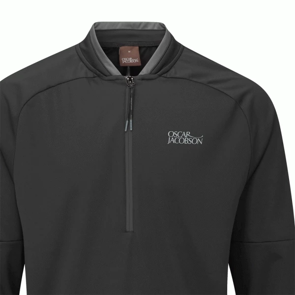 OSCAR JACOBSON REDFERN 1/2 ZIP WINDSTOPPER JACKET – BLACK 5 OSCAR JACOBSON REDFERN 1/2 ZIP WINDSTOPPER JACKET – BLACK - Image 3