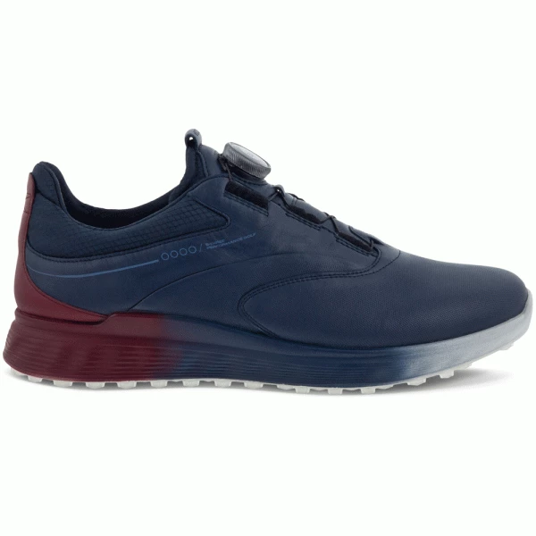 ECCO 2023 S-THREE BOA GORE-TEX® GOLF SHOES – MARINE / MORILLO 3 ECCO 2023 S-THREE BOA GORE-TEX® GOLF SHOES – MARINE / MORILLO