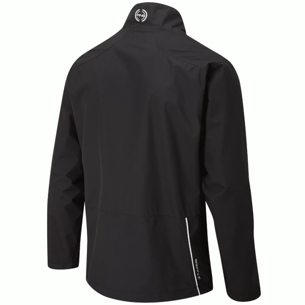 PING SENSORDRY WATERPROOF GOLF JACKET – BLACK 4 PING SENSORDRY WATERPROOF GOLF JACKET – BLACK - Image 2