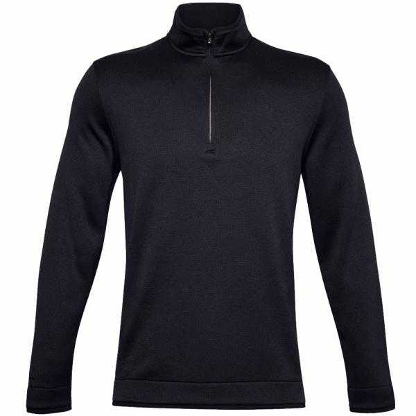 UNDER ARMOUR STORM FLEECE 1/2 ZIP GOLF JUMPER – BLACK 3 UNDER ARMOUR STORM FLEECE 1/2 ZIP GOLF JUMPER – BLACK