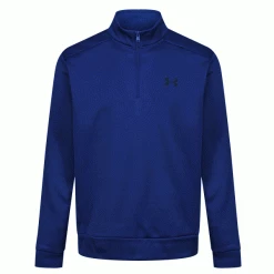 UNDER ARMOUR ColdGear® ARMOUR FLEECE 1/4 ZIP GOLF JUMPER – SONAR BLUE