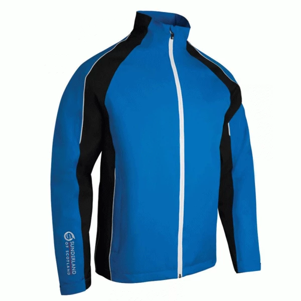 SUNDERLAND VANCOUVER PRO WATERPROOF GOLF JACKET – LIGHTNING BLUE 3 SUNDERLAND VANCOUVER PRO WATERPROOF GOLF JACKET – LIGHTNING BLUE
