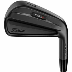 TITLEIST 2023 T100 S JET BLACK IRONS / STEEL SHAFTS