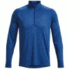 UNDER ARMOUR UA TECH™ 1/4 ZIP GOLF PULLOVER – BLUE MIRAGE 471 -CLUBS Sales Shop TECH2 BLUE471 600x600 1