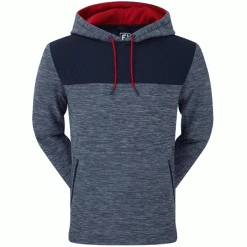 FOOTJOY THERMAL HOODIE – NAVY / SPACEDYE / RED