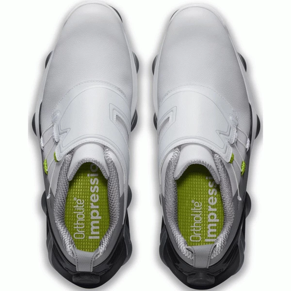 FOOTJOY TOUR ALPHA BOA 55509 GOLF SHOES – WHITE / CHARCOAL / GREY 7 FOOTJOY TOUR ALPHA BOA 55509 GOLF SHOES – WHITE / CHARCOAL / GREY - Image 5