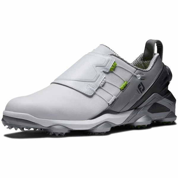 FOOTJOY TOUR ALPHA BOA 55509 GOLF SHOES – WHITE / CHARCOAL / GREY 5 FOOTJOY TOUR ALPHA BOA 55509 GOLF SHOES – WHITE / CHARCOAL / GREY - Image 3