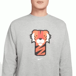 NIKE TW FRANK CREW NECK SWEATER – HEATHER GREY -CLUBS Sales Shop TW CREW3 600x600 1