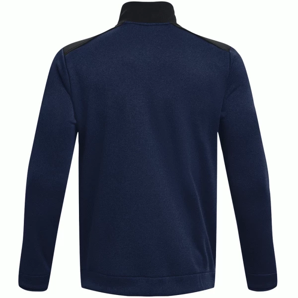 UNDER ARMOUR STORM SWEATER FLEECE 1/2 ZIP GOLF JUMPER β ACADEMY / WHITE 4 UNDER ARMOUR STORM SWEATER FLEECE 1/2 ZIP GOLF JUMPER β ACADEMY / WHITE - Image 2