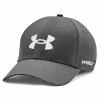 UNDER ARMOUR UA GOLF96 ADJUSTABLE GOLF CAP – PITCH GREY / WHITE -CLUBS Sales Shop UA96 GREY 600x600 1