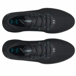 UNDER ARMOUR 2023 UA CHARGED DRAW 2 GOLF SHOES – BLACK -CLUBS Sales Shop UADRAWB3 1 600x600 1