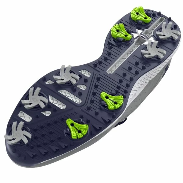 UNDER ARMOUR 2023 UA CHARGED DRAW 2 GOLF SHOES – WHITE 4 UNDER ARMOUR 2023 UA CHARGED DRAW 2 GOLF SHOES – WHITE - Image 2