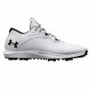 UNDER ARMOUR 2023 UA CHARGED DRAW 2 GOLF SHOES – WHITE -CLUBS Sales Shop UADRAWW 600x600 1