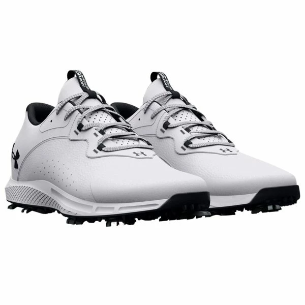 UNDER ARMOUR 2023 UA CHARGED DRAW 2 GOLF SHOES – WHITE 6 UNDER ARMOUR 2023 UA CHARGED DRAW 2 GOLF SHOES – WHITE - Image 4