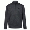 UNDER ARMOUR ColdGear® ARMOUR FLEECE 1/4 ZIP GOLF JUMPER – PITCH GREY
