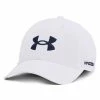 UNDER ARMOUR UA GOLF96 ADJUSTABLE GOLF CAP – WHITE